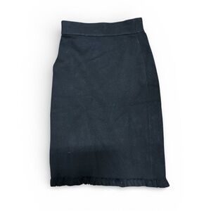 Saks Fifth Avenue Black Pencil Skirt